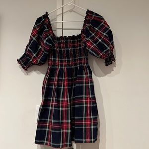 Hill House plaid nap dress, XS